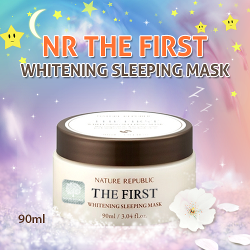 THE FIRST WHITENING SLEEPING MASK Beauty Diary